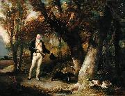 John ward of hull Shooting James Ward oil on canvas